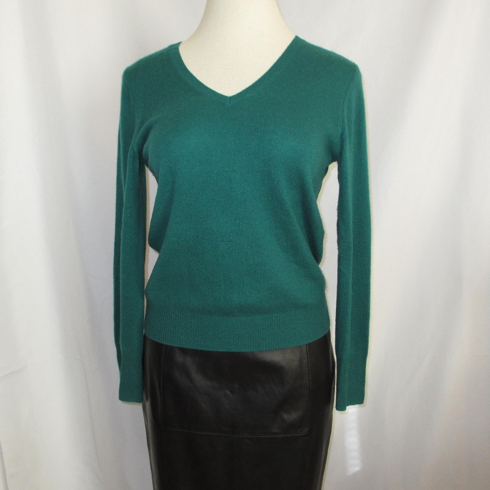 Halogen® Long Sleeve Cashmere Sweater (Regular )